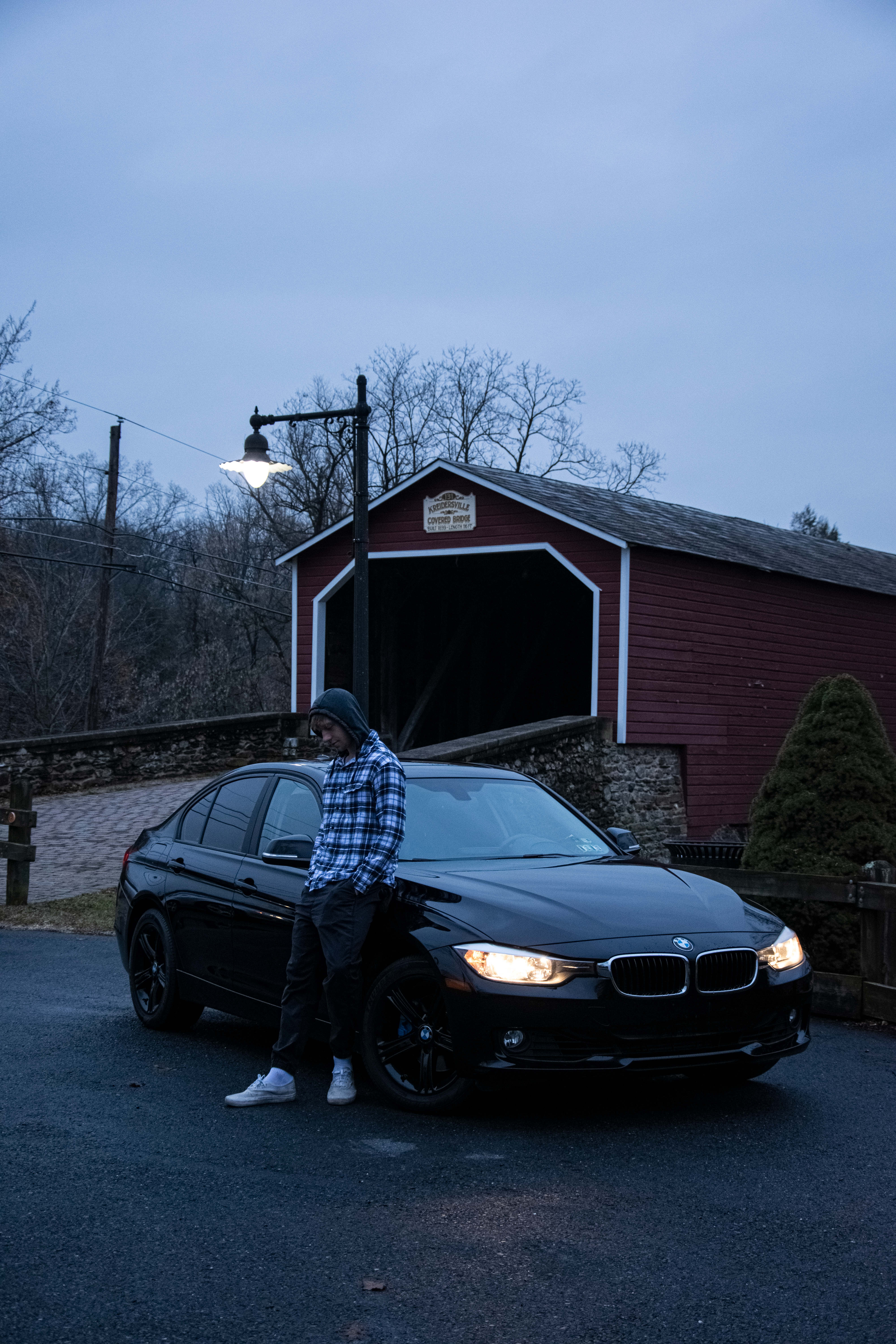 Standing on Quarter Panel